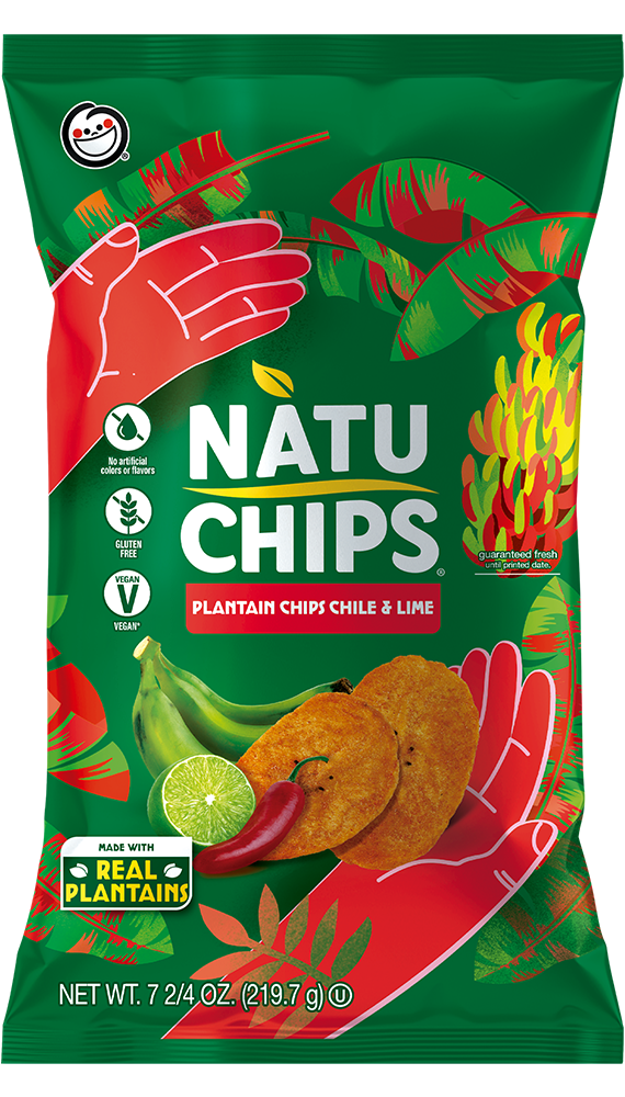 Bag of Plantain Chips Chile & Lime